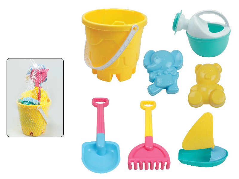 Castle Sand Bucket Set(7PCS)