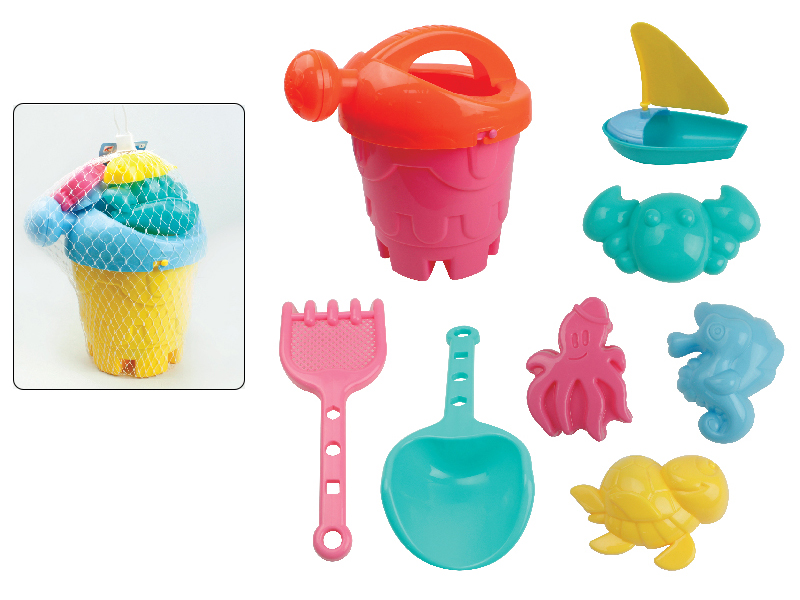 Castle Sand Bucket Set(8PCS)