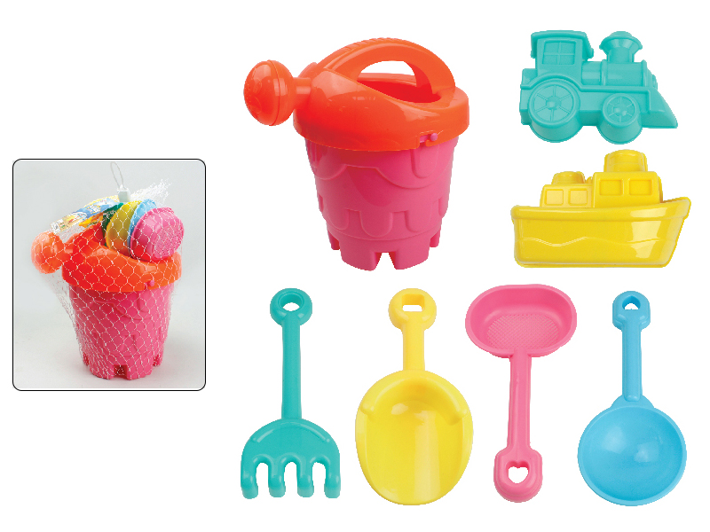 Castle Sand Bucket Set(7PCS)