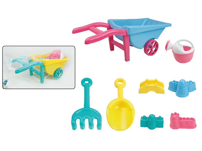 Beach Handcart Set 8pcs