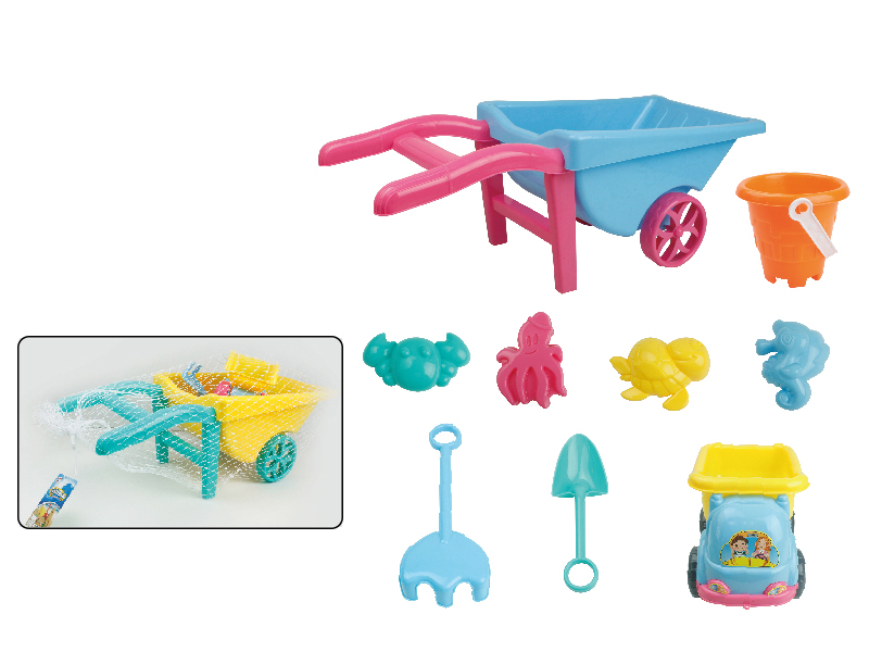 Beach Handcart Set 9pcs