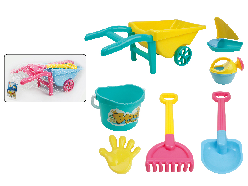 Beach Handcart Set 8pcs