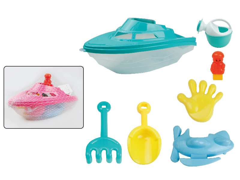 Beach Toys Boat Set(6PCS)