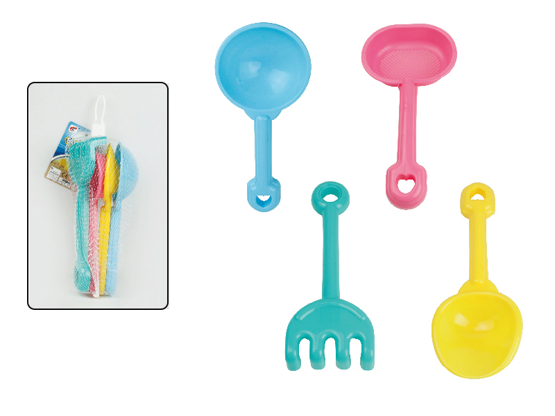 beach Toys Shovel Rake Set(4PCS)