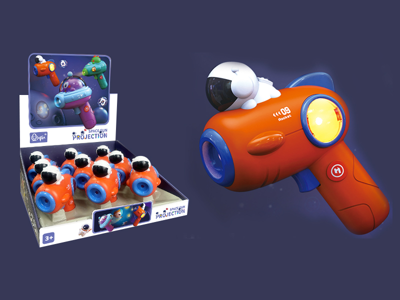 9PCS Astronaut Space Projection Gun With Light And Music