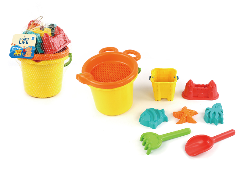 Beach Bucket Toy Set