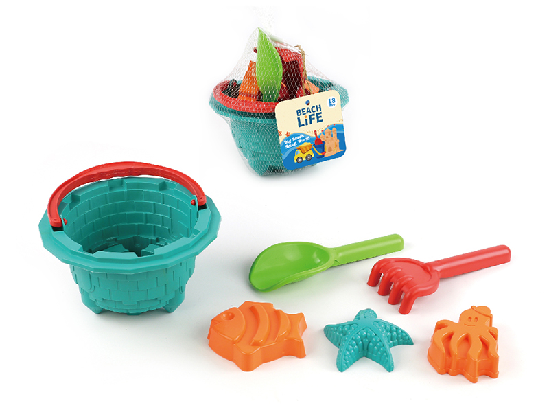 Beach Bucket Toy Set
