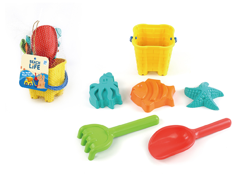 Beach Bucket Toy Set