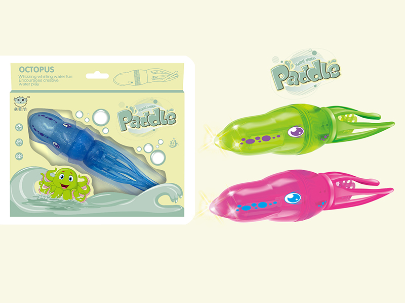 B/O Swimming Octopus With Light