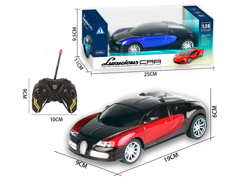 1:24 4CH R/C Bugatti Car