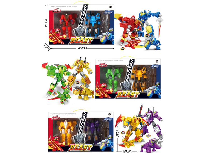 Transformable Triangular Dragon Flying Dragon Robot Toy