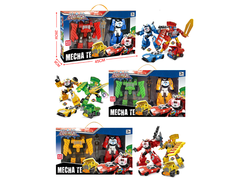 Transformable Diamond Robot Toy