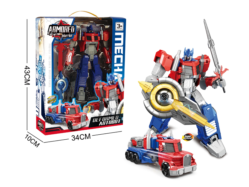 Transformable Optimus Prime Robot Toy
