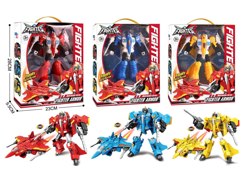 Transformable Legendary Fighter Robot Toy