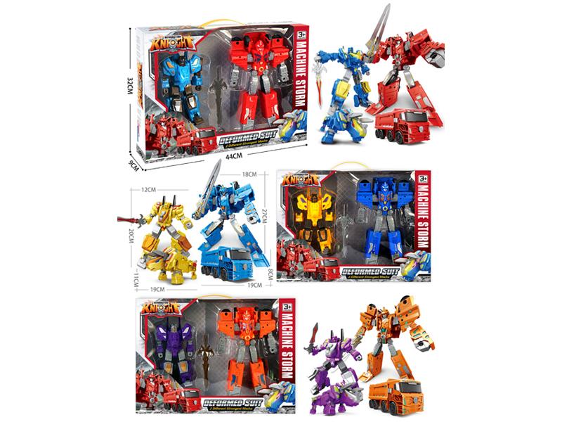 Transformable Diamond Robot Toy