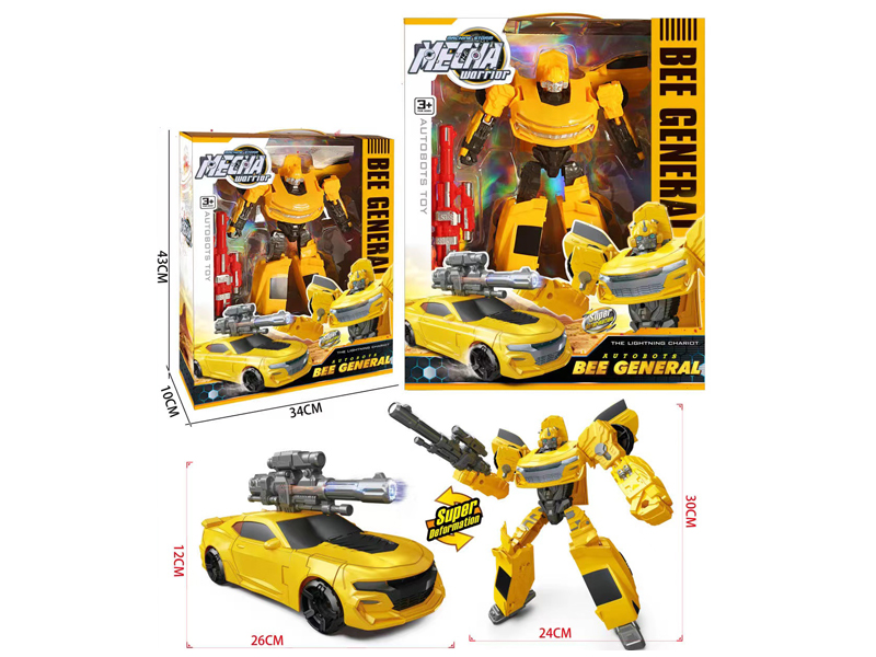 Transformable Bumblebee Robot Toy