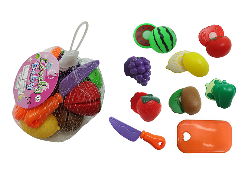 Cutting Fruits And Vegetable Set 9pcs