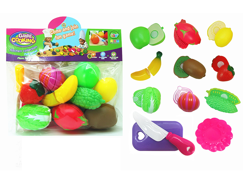 Cutting Fruits And Vegetable Set 12pcs