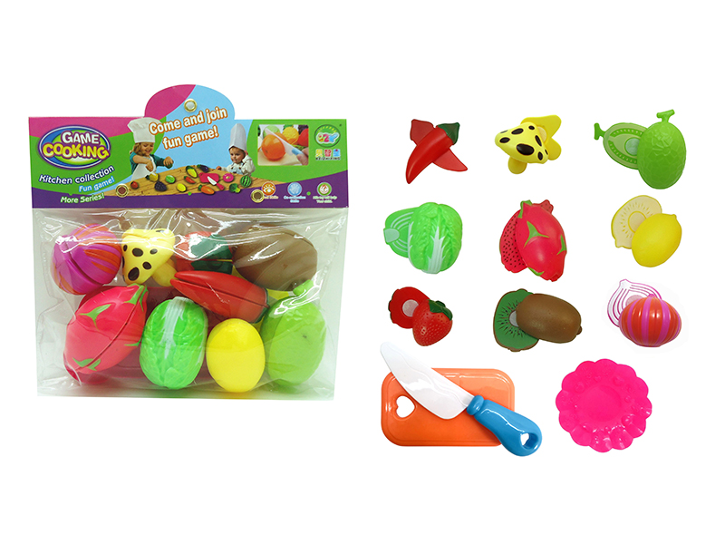 Cutting Fruits And Vegetable Set 12pcs