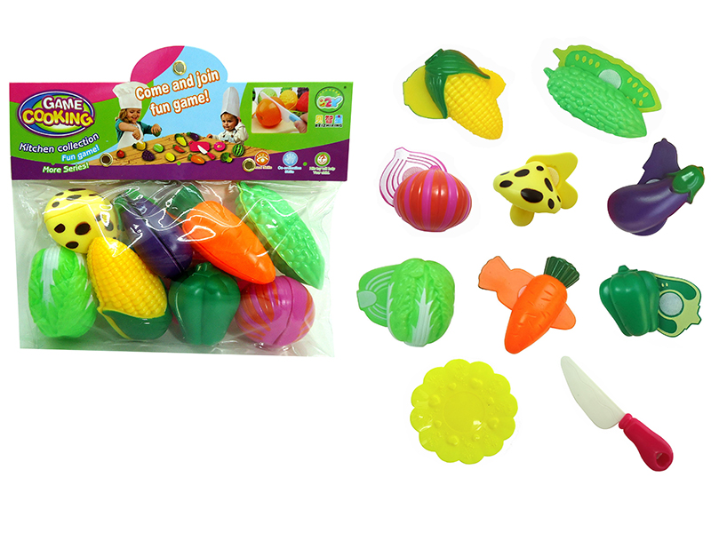 Cutting Fruits And Vegetable Set 10pcs