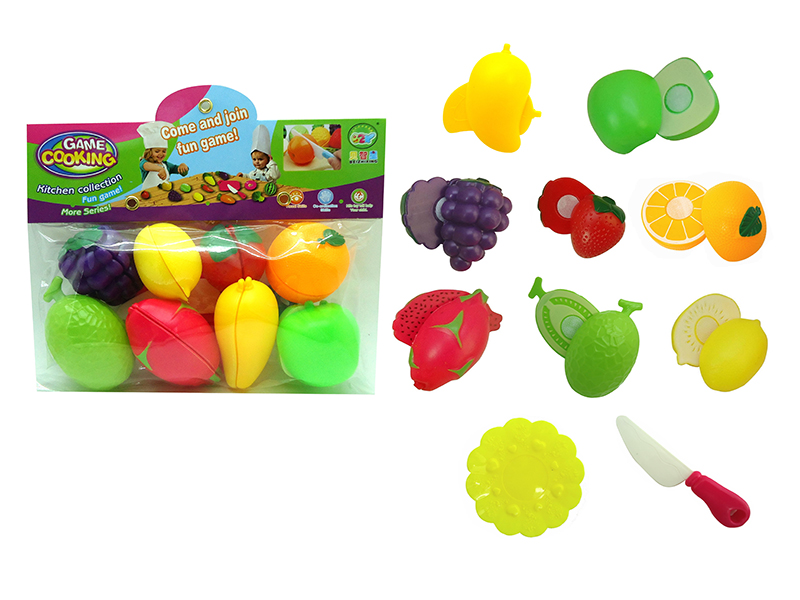 Cutting Fruits And Vegetable Set 10pcs