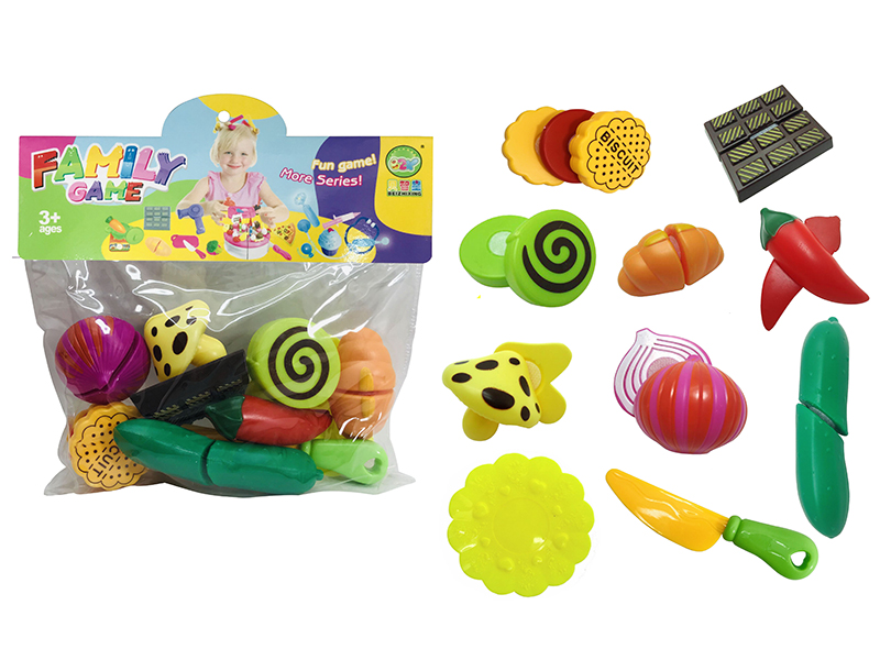 Dessert + Cutting Vegetable Set 10pcs