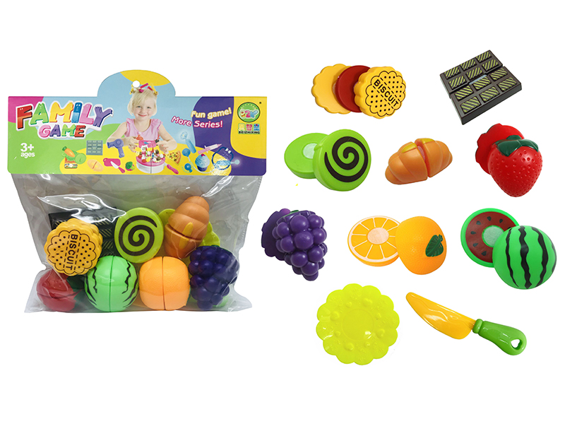 Dessert + Cutting Fruits Set 10pcs