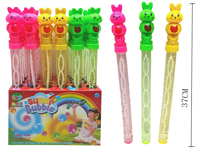 37cm Rabbit Bubble Sticks 24pcs