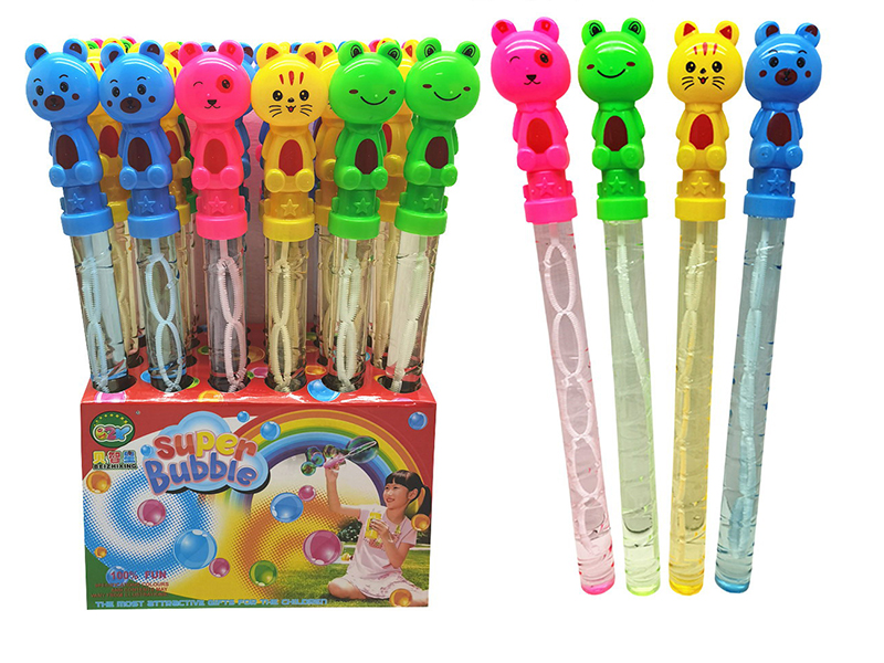 37cm Animals Bubble Sticks 24pcs