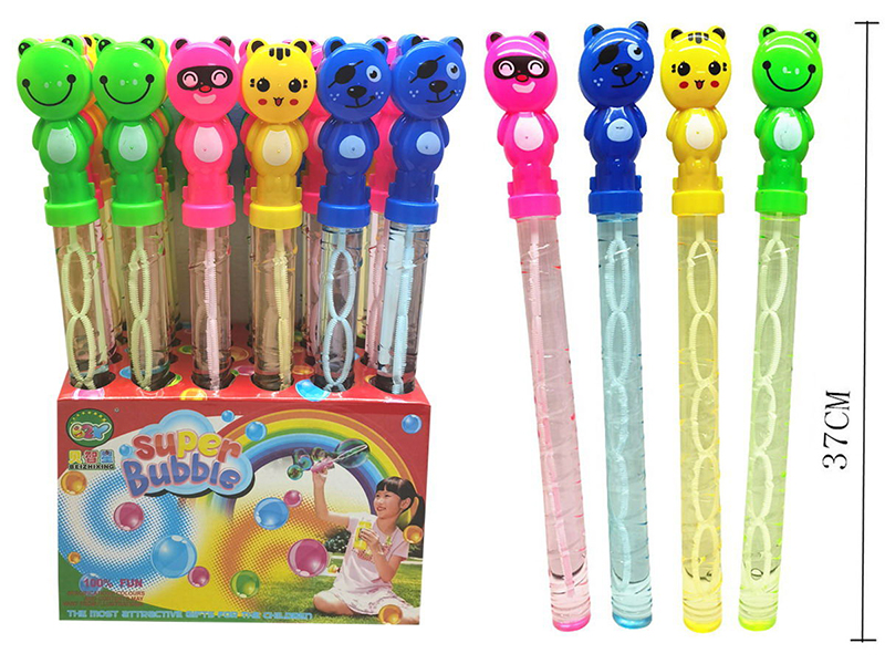 37cm Animals Bubble Sticks 24pcs