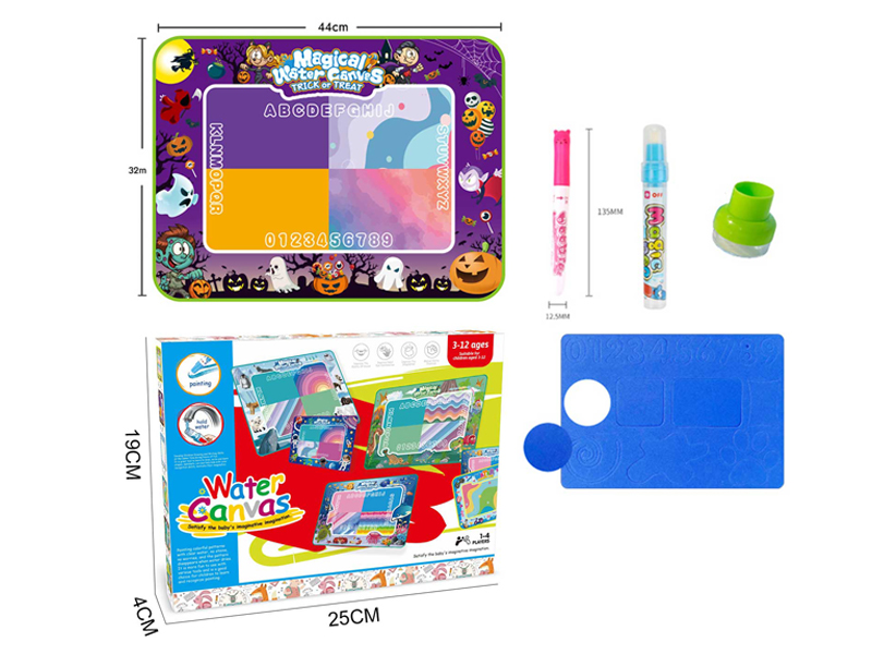 Halloween Theme Magic Water Canvas