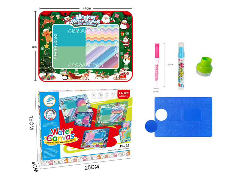 Christmas Theme Magic Water Canvas