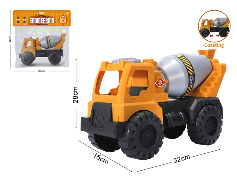 Extra-Large Slide Car With Mixer