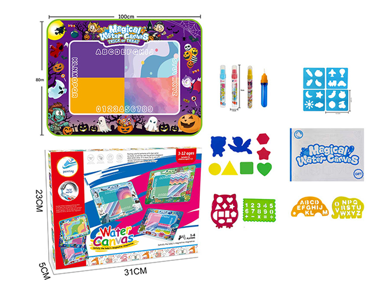 Halloween Theme Magic Water Canvas