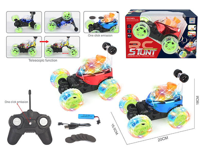 R/C Bombing Telescopic Dump Stunt Truck (Simulation)