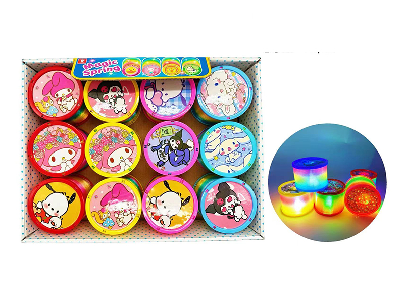 Sanrio Rainbow Spring With Lights 12pcs