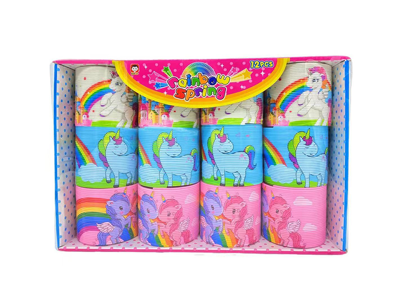 Unicorn Rainbow Spring 12PCS