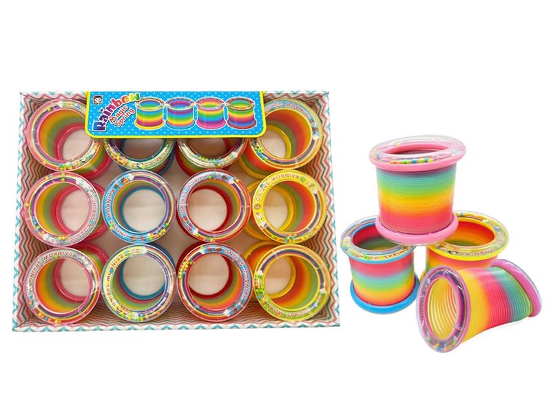 Bracelet Rattle Rainbow Spring 12PCS