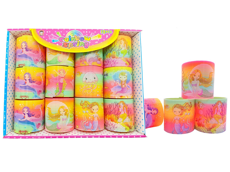 Mermaid Rainbow Spring 12PCS
