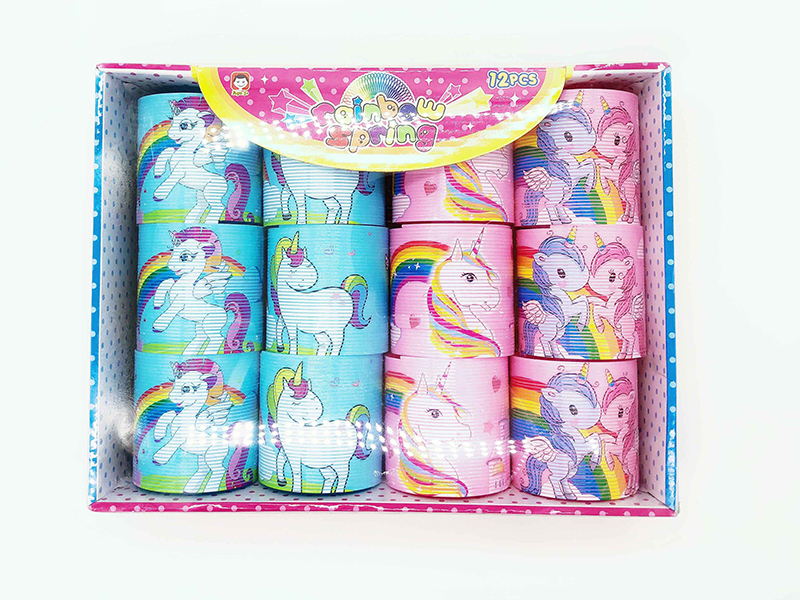 Unicorn Rainbow Spring 12PCS