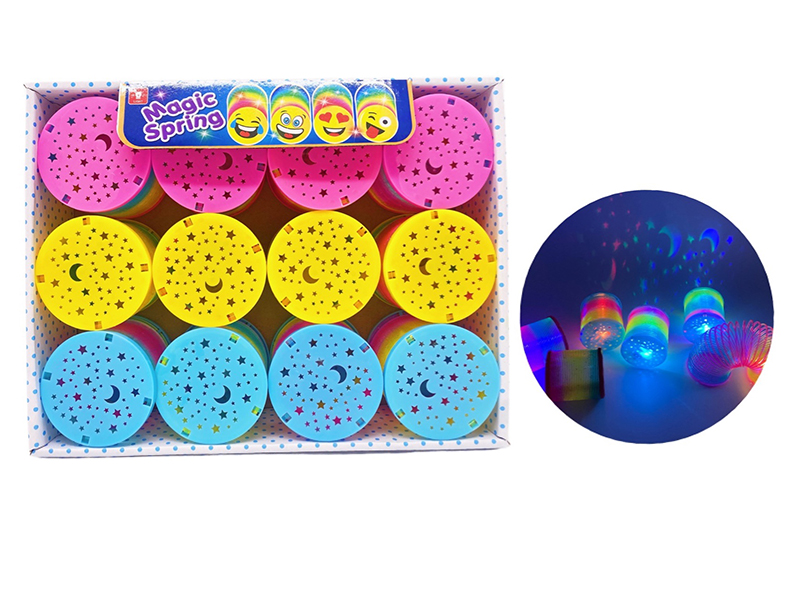 Rainbow Spring With Light,Projection 12PCS