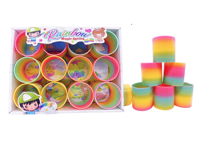 6*6cm Rainbow Spring 12pcs