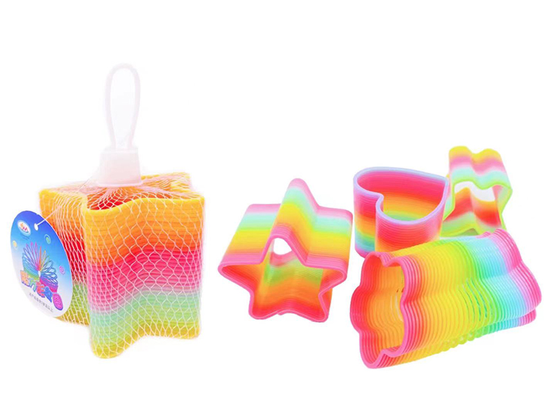 7.5cm Multishaped Rainbow Spring