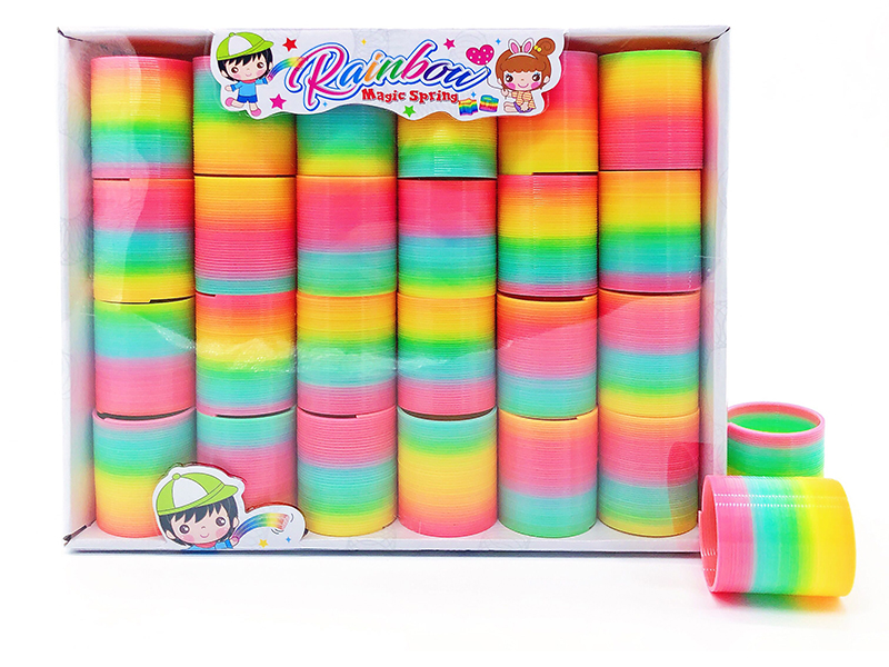 4.5*5cm Rainbow Spring 24PCS