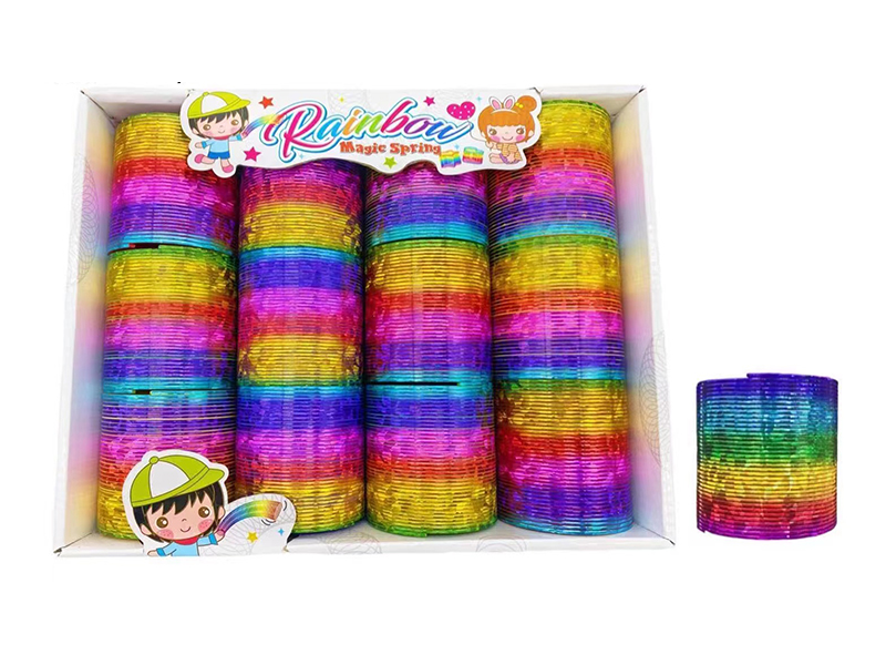 Heat Tranfer Printing Laser Rainbow Spring 12PCS