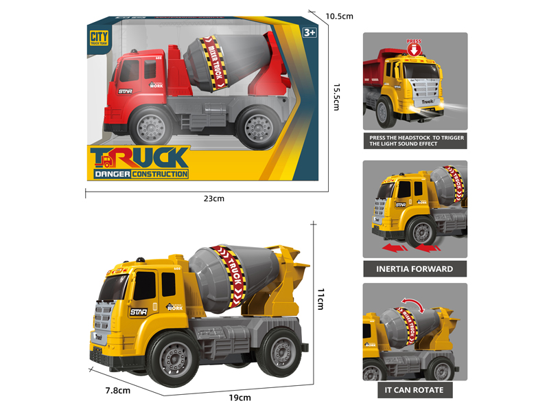 Friction Engineering Truck Mixer With Sound And Light