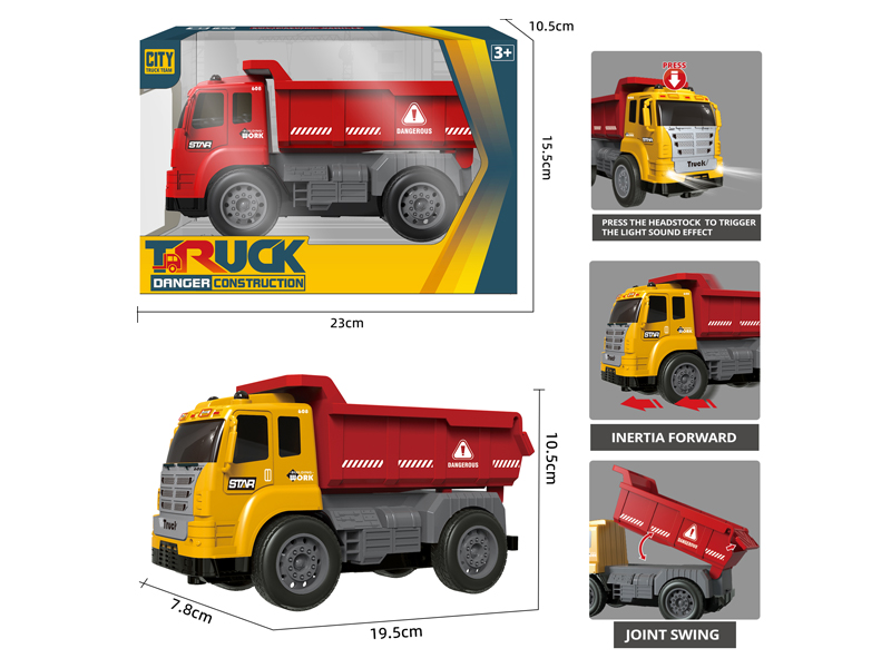 Friction Engineering Dump Truck With Sound And Light
