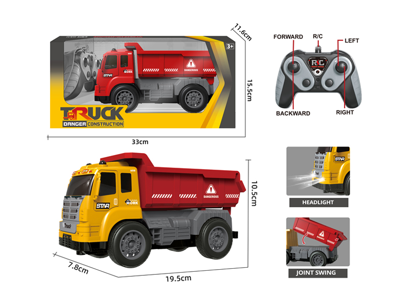 4CH R/C Engineering Dump Truck