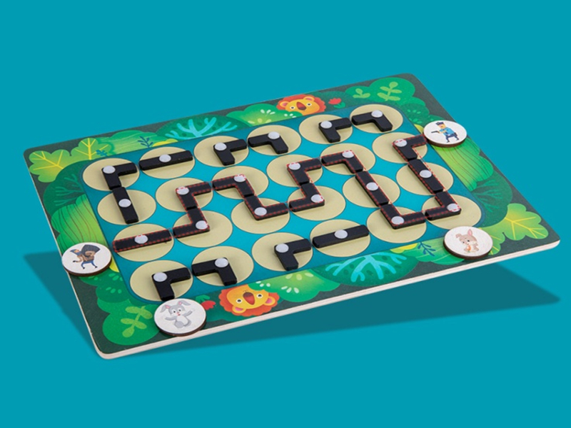 Wooden Maze - Exploration Route