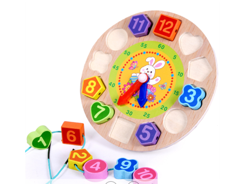 Wooden DIY Beads Clock